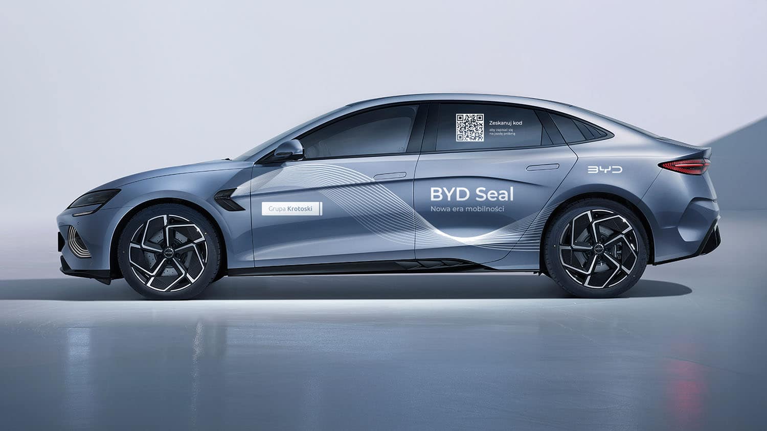 Car wrap for new BYD Seal